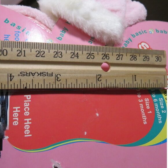 Baby Pink & White Bear Hat - cap, shoes & mittens 0-6mts Baby Girl - Picture 10 of 11